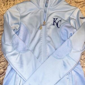 KC Royals Antigua Jacket. Forever Royal.
